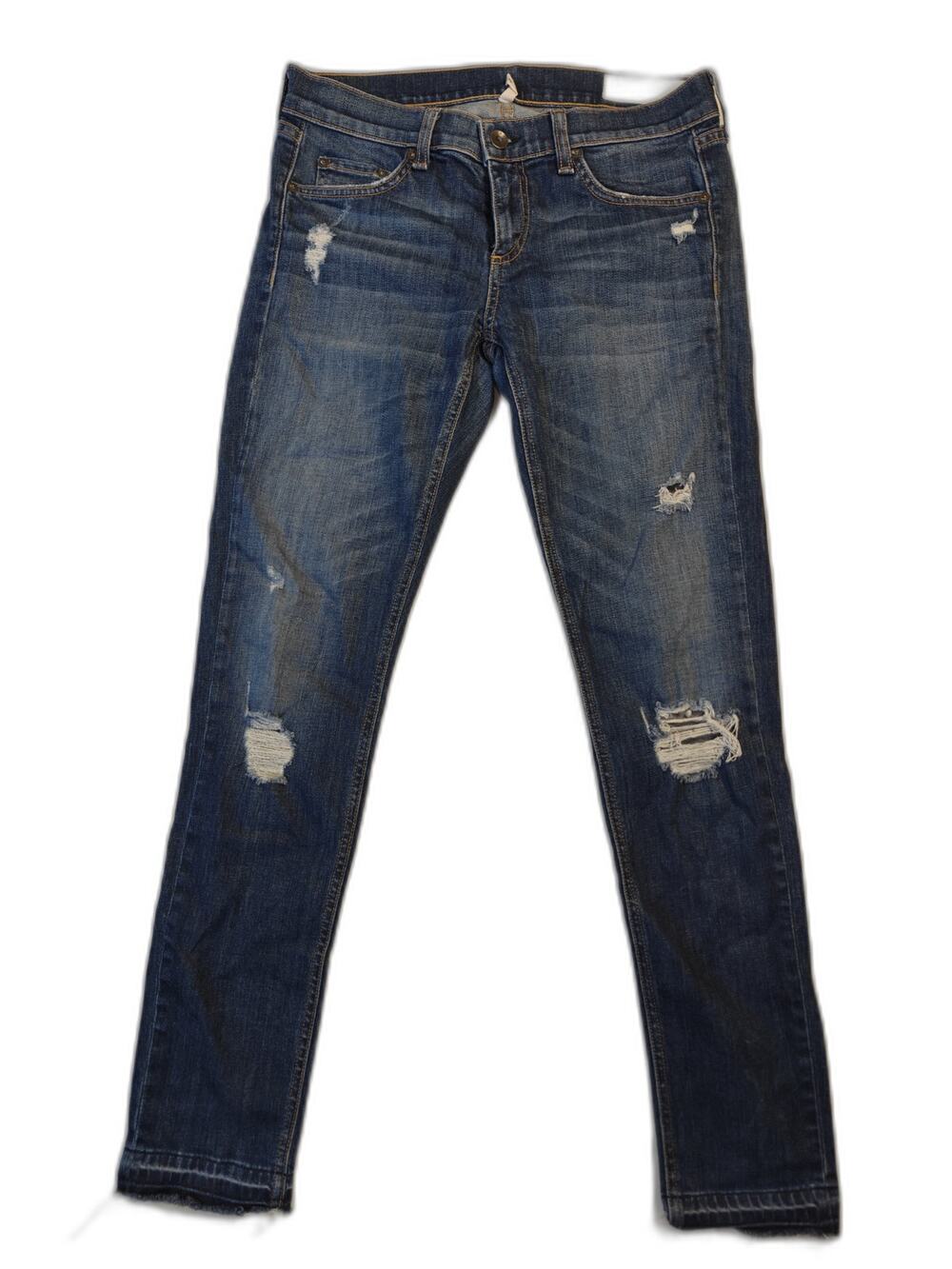 Womens Rag & Bone Skinny Jeans Blue Size 26